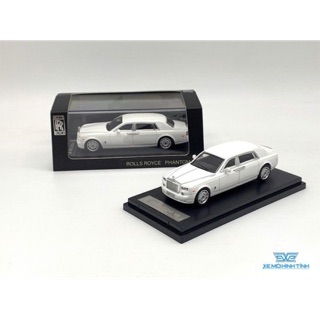 Xe Mô Hình Rolls Royce Phantom VII 1:64 Original ( Trắng )