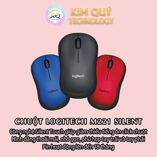 Chuột không dây Logitech M221 – Hàng chính hãng