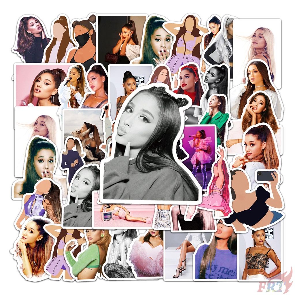 ❉ Ariana Grande - Series 03 POP Singer Actress Stickers ❉ 52Pcs/Set Superstar DIY Fashion Mixed Waterproof Doodle Decals Stickers