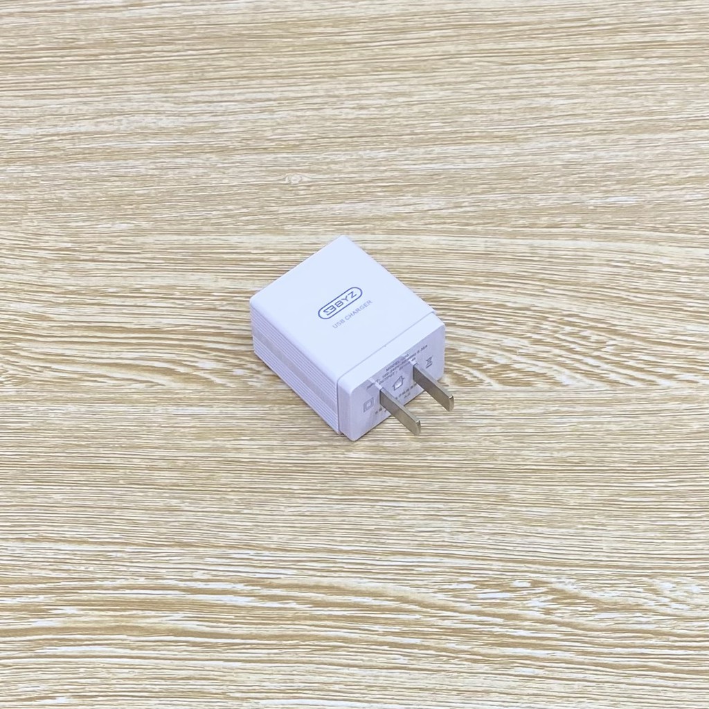 Củ sạc BYZ U20 2 cổng USB 2.4A chính hãng
