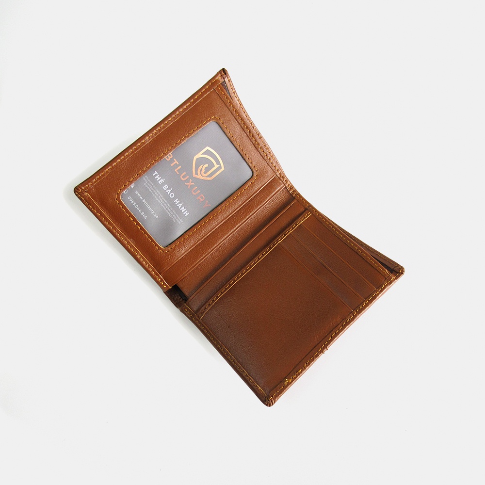 Ví nam Fantastic, da bò Nappa cao cấp, mềm mịn, độ bền cao, bảo hành 12 tháng, Thương hiệu BTLUXURY