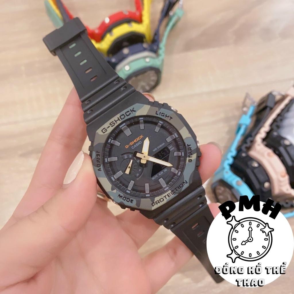 Đồng hồ đeo tay nam , Đồng hồ unisex thể thao GA2100 màu rằn ri 42mm | BigBuy360 - bigbuy360.vn
