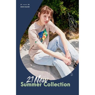 [Xuất Hàn] Áo phông Holiday | E d d i e B a u e r X Lily Kong T- Shirt
