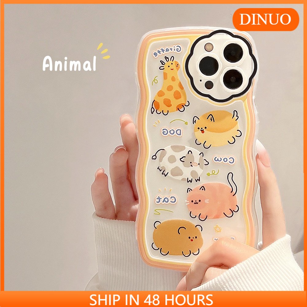 Ốp lưng iphone Ốp lưng iphone Ốp Điện Thoại Silicone In Hình Thú Hoạt Hình Cho iPhone13 12 11 Xs 13promax/7PLUS/Promax/X/Xs/13/Pro/Max Dinuo case