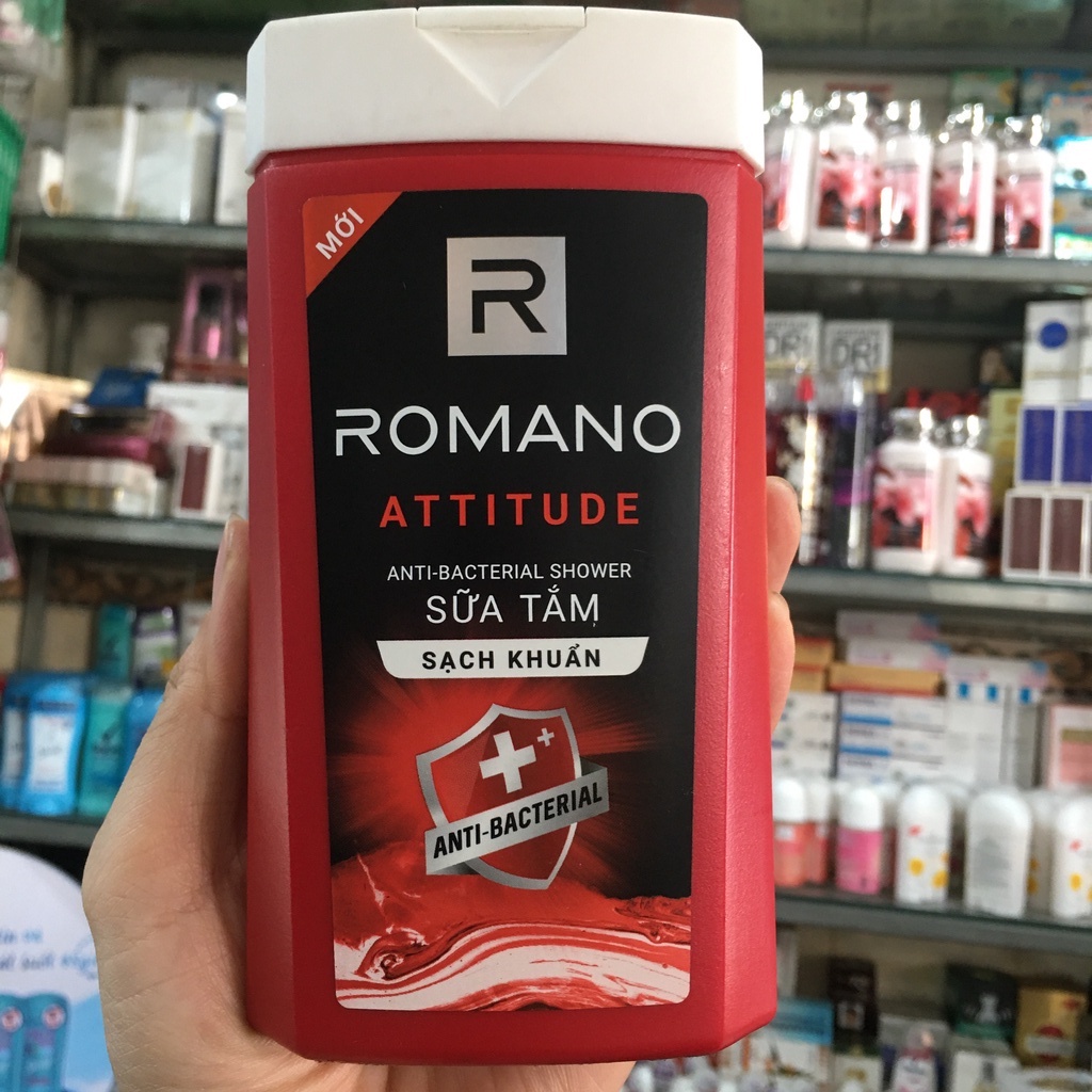Sữa tắm nước hoa Romano Attitude sạch sảng khoái 180g