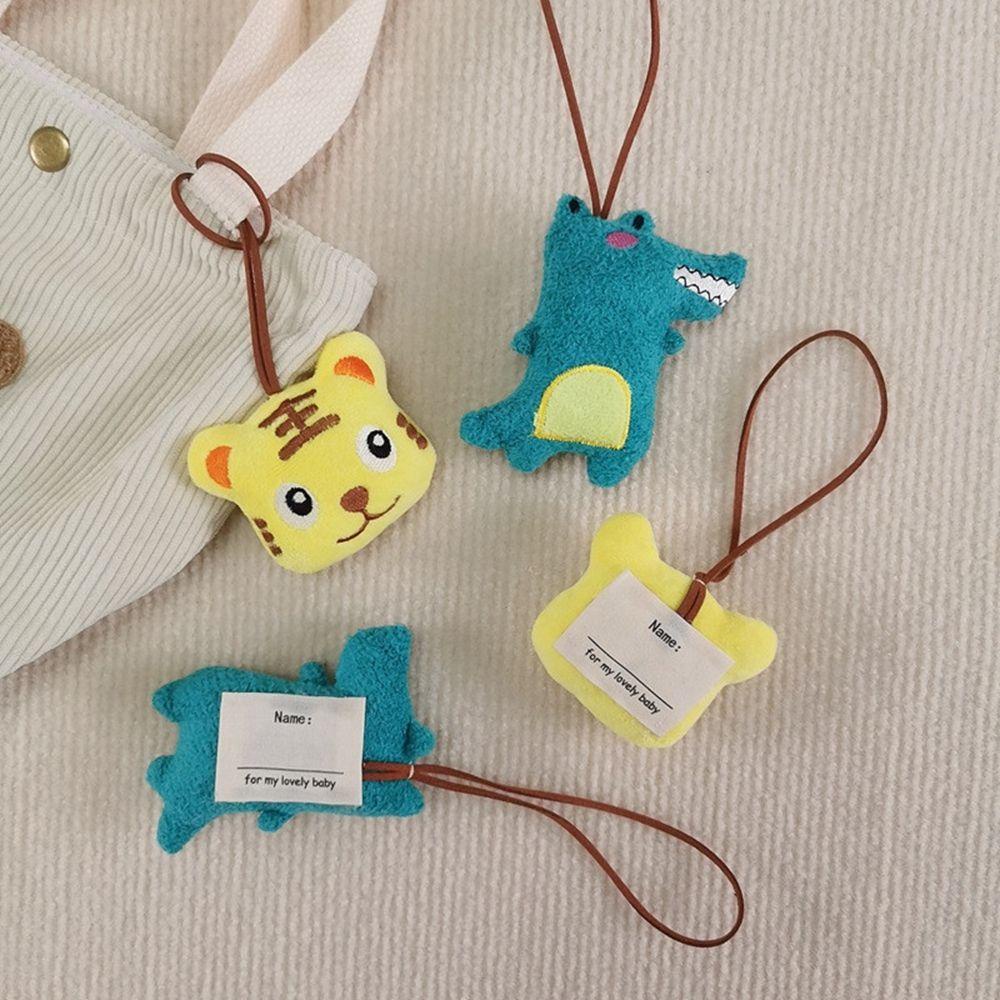 LANFY Móc Khóa Hình Gấu Bông Bằng Cotton PP Dễ Thương Chống Thất Lạc