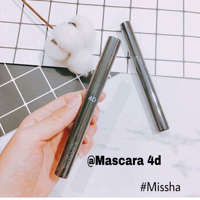 Chải mi Mascara Missha Style 4D Hàn Quốc không lem