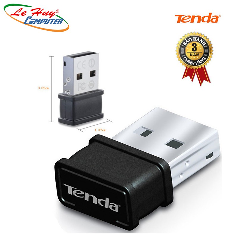 USB Wifi Chuẩn N Tốc Độ 150Mbps Tenda W311Mi-Chính Hãng