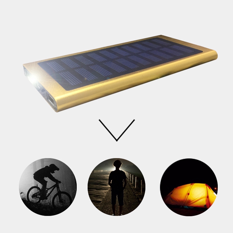 KRECOO 5000mAh power bank using high quality solar energy