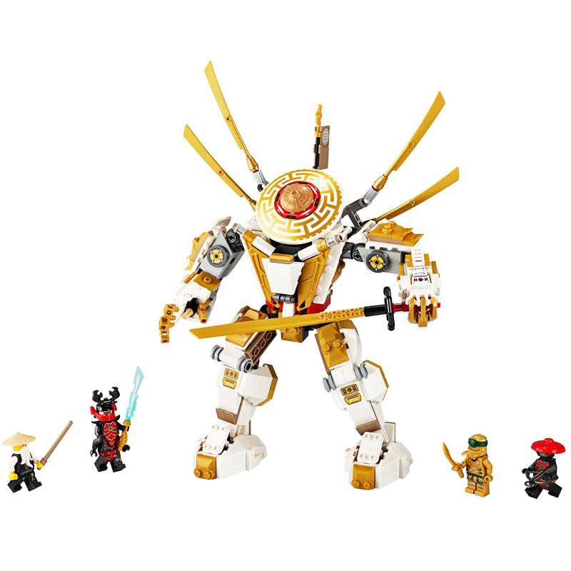 （CÓ SẴN）Đồ chơi lắp ráp mô hinh ninja 11492 Golden Mech robot người máy tổ sư Golden Mech
