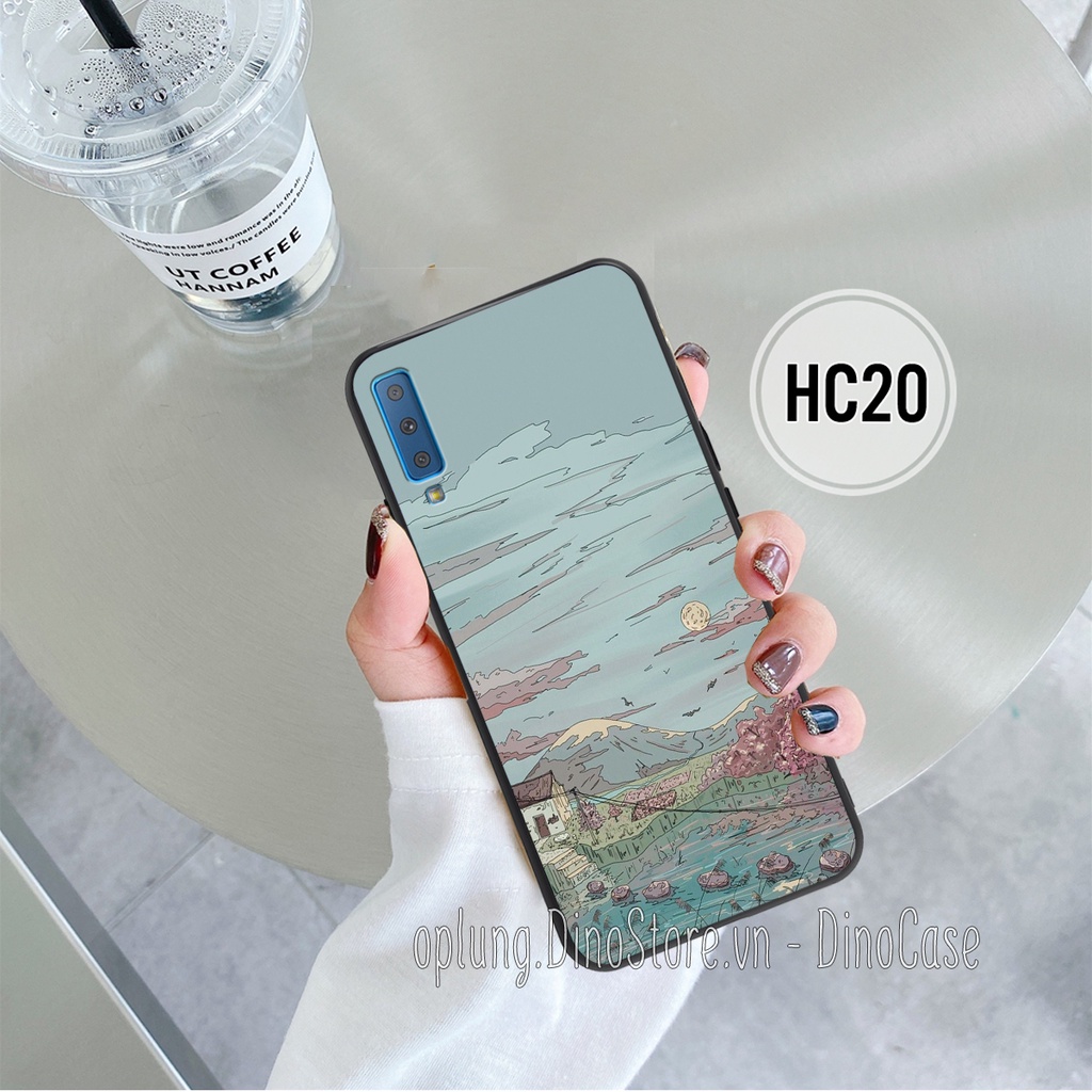Ốp lưng Samsung A30s/A50/A50s/A70/A70s/A7 2018/A9 2018 in hình bầu trời đám mây cloud vintage bảo vệ camera, bền đẹp.