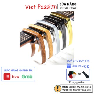 Capo guitar acoustic VietPassion cao cấp thiết kế kèm cậy nhổ chốt đàn