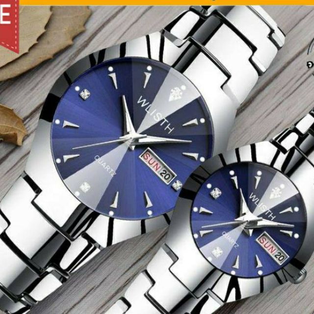 Đồng hồ Nam Nữ WLISTH W1 thép cao cấp chống nước chống xước