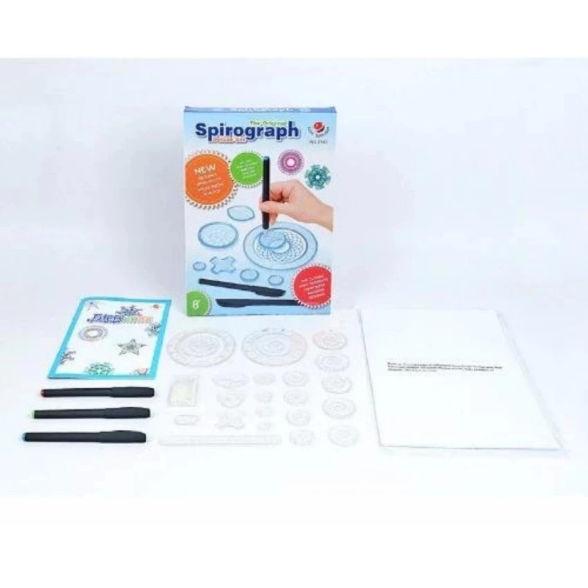 Bộ thước vẽ họa tiết sáng tạo Spirograph No:2143