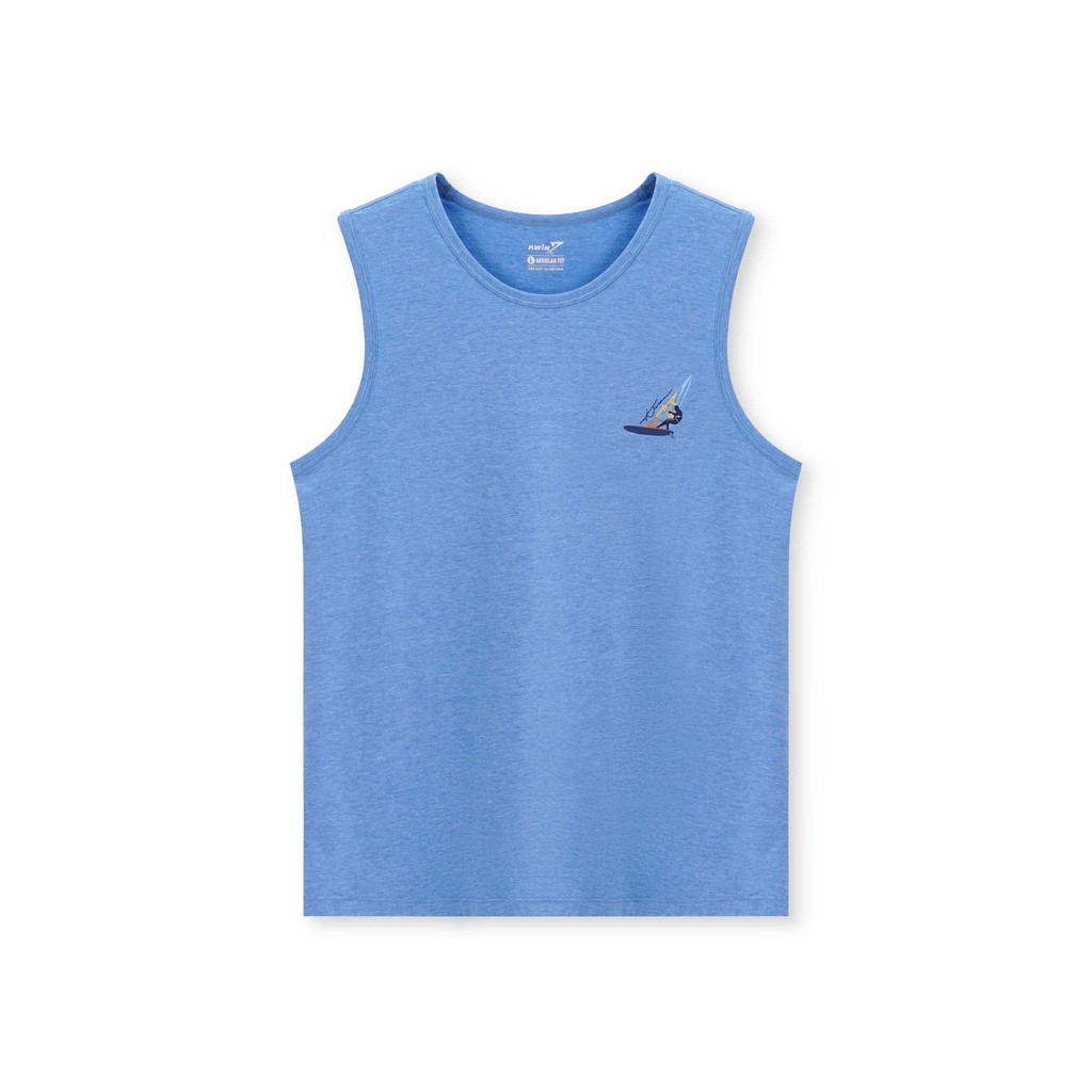 Áo ba lỗ nam,tanktop tập gym Kwin 4 màu trẻ trung nam tính, chất co giãn,thấm hút - KTT006S1