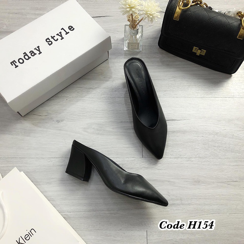 [HOT] DÉP NỮ SỤC BÍT MŨI BASIC MÀU ĐƠN GIẢN DỄ PHỐI ĐỒ  H154