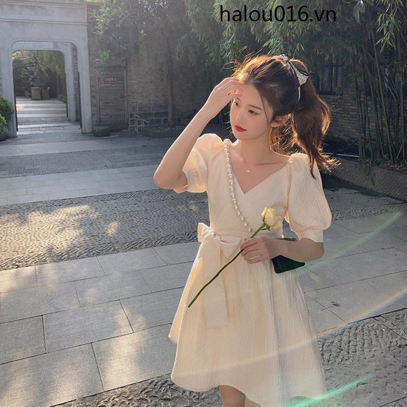 Đầm Thời Trang Mùa Hè Mới 2021 Phong Cách Tiểu Học Nhỏ Nhắn Trang Phục Trẻ Em Trang Trọng Lượng Lớn Quảng Chóng Châu Cực