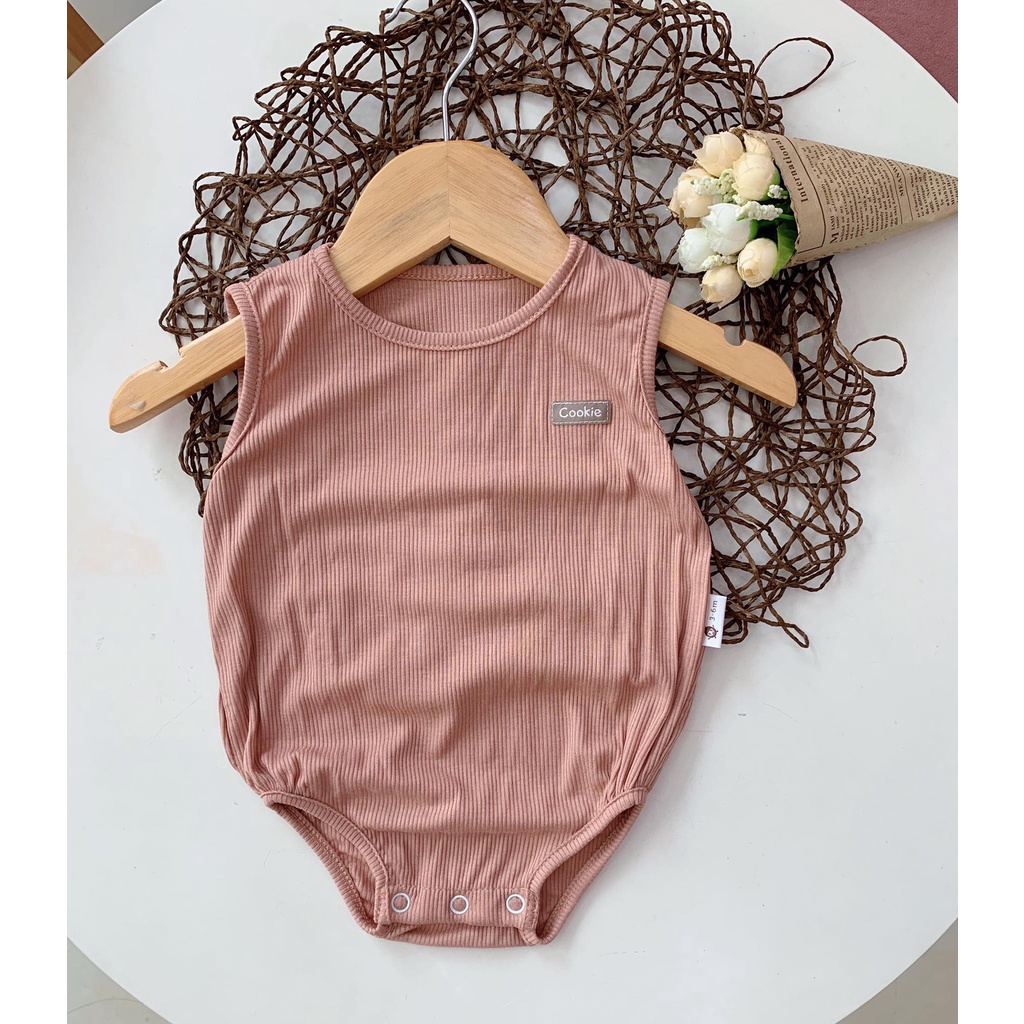 🌟🌟🌟BODYSUIT DÁNG CỦ KHOAI COOKIES CHO BÉ 3-12M-MOM'S MÍA