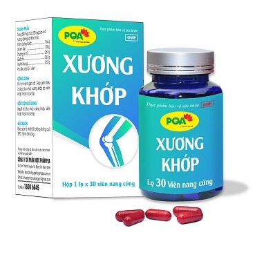 PQA Xương Khớp Lọ 30 Viên Dùng Cho Người Bị Đau Nhức Xương Khớp, Thoái Hóa Khớp, Viêm Khớp, Tê Bì Chân Tay