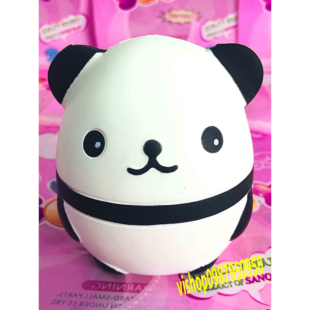 Squishy Lớn JUMBO Hình gấu trúc trắng panda khổng lồ Đồ Chơi Xốp Giảm Stress Hình mềm mịn dễ Thương đàn hồi Cho Bé