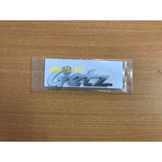 Lô gô chữ nổi theo xe Hyundai GETZ