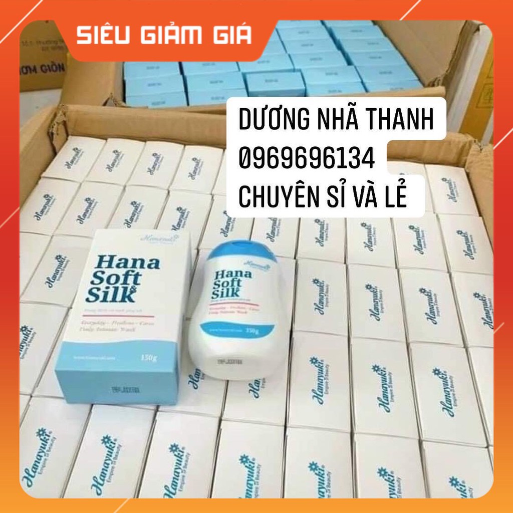 [CHÍNH HÃNG %] ⚡FREE SHIP⚡ DUNG DỊCH VỆ SINH HANA SOFT SILK HANAYUKI 150ML