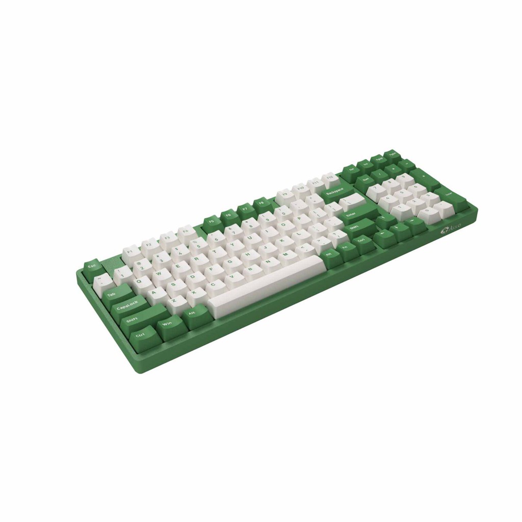 Bàn phím cơ gaming AKKO 3098 DS Matcha Red Bean (Gateron cap Yellow switch)