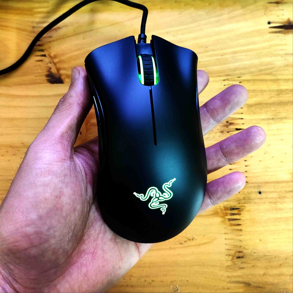 Deathadder Essential 6400DPI HÀNG CHÍNH HÃNG Chuột Gaming Có Dây Razer Deathadder 2000DPI