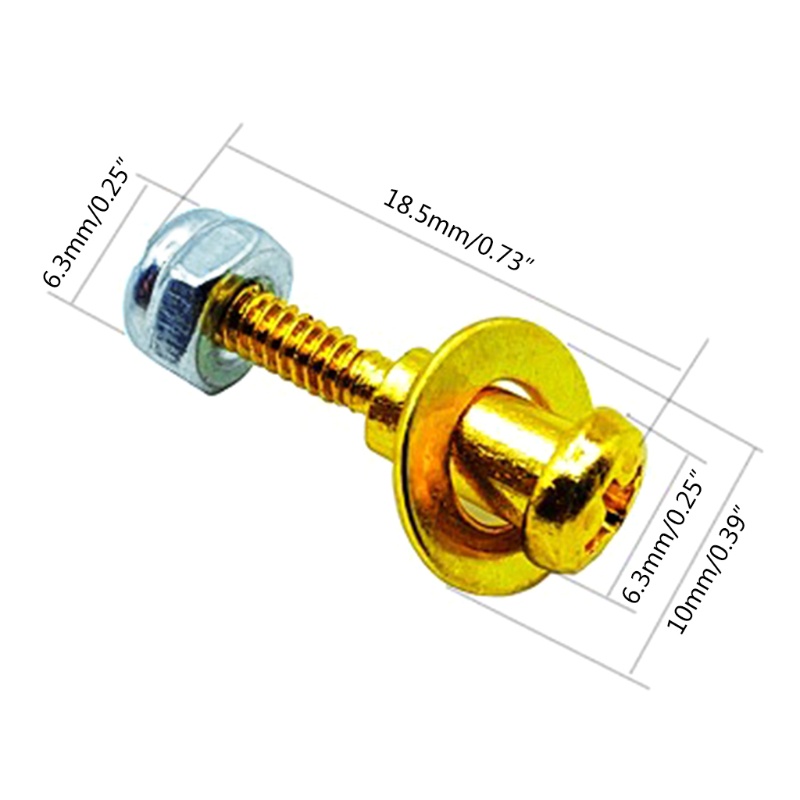 Vít Điều Chỉnh Ốc Vít Màu Vàng/Bạc Cho Tông Đơ Điện