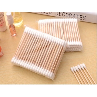 Gói 100 Tăm bông thân gỗ