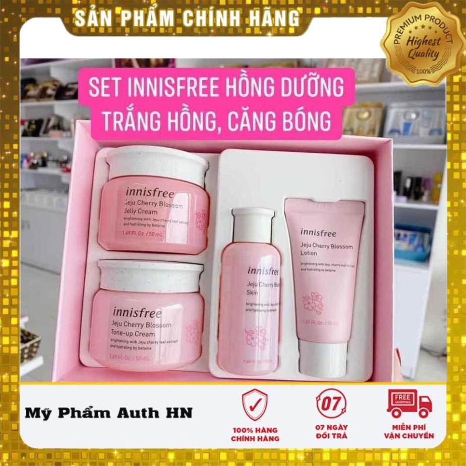 SET DƯỠNG ẨM VÀ DƯỠNG SÁNG NÂNG TONE DA 𝐈𝐧𝐧𝐢𝐬𝐟𝐫𝐞𝐞 𝐉𝐞𝐣𝐮 𝐂𝐡𝐞𝐫𝐫𝐲 𝐁𝐥𝐨𝐬𝐬𝐨𝐦