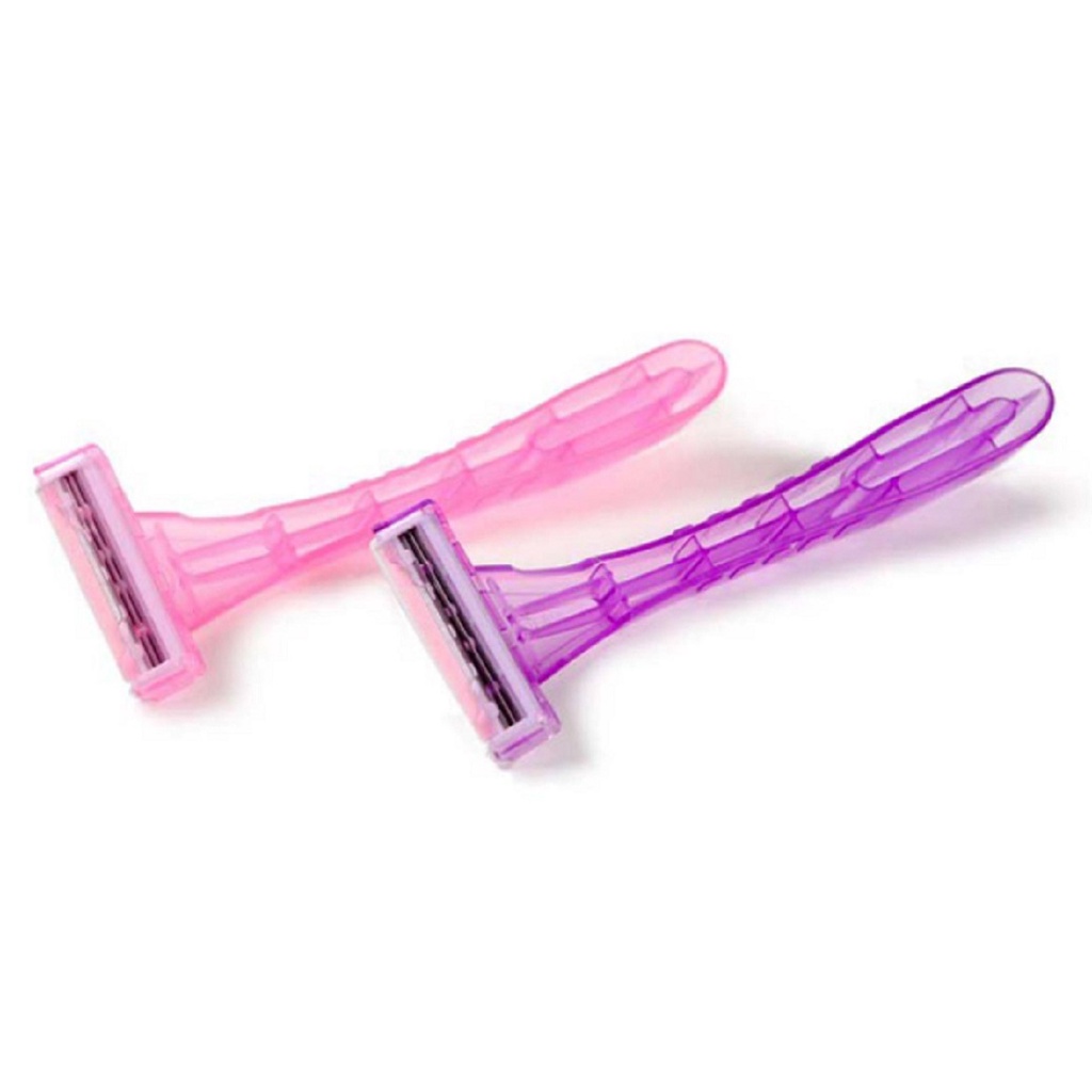Daiso Bộ 02 Dao cạo râu có 3 lưỡi