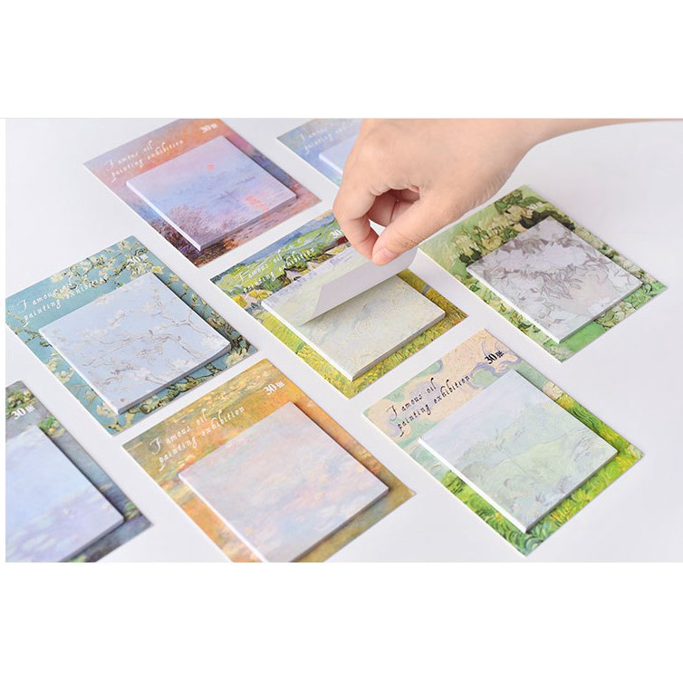Giấy Note Vẽ Tranh Sơn Dầu Chuyên Dùng