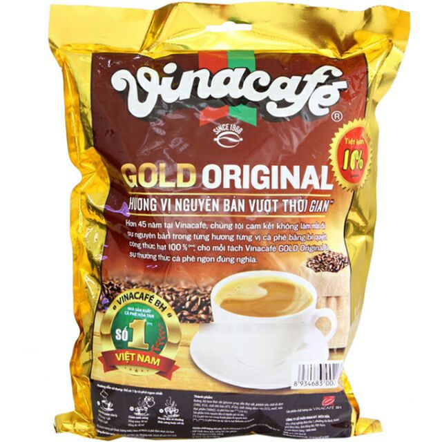 [ GIÁ HỦY DIỆT ] Vina cafe bịch 20 gói. Hsd 2020