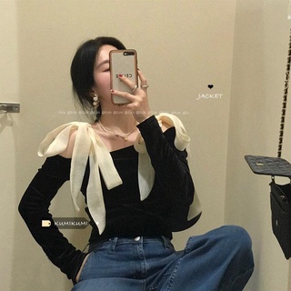 Áo sơ mi thắt nơ phong cách Hàn Quốc