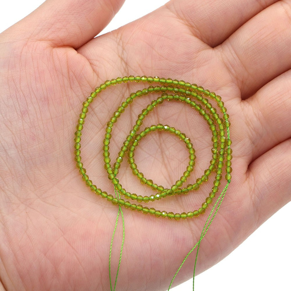 Hạt Ngọc Hồng Lựu Tự Nhiên 2mm 13 Kiểu Dùng Làm Trang Sức DIY|Vòng cổ Thời Trang Dài 38cm|Làm Vòng Tay