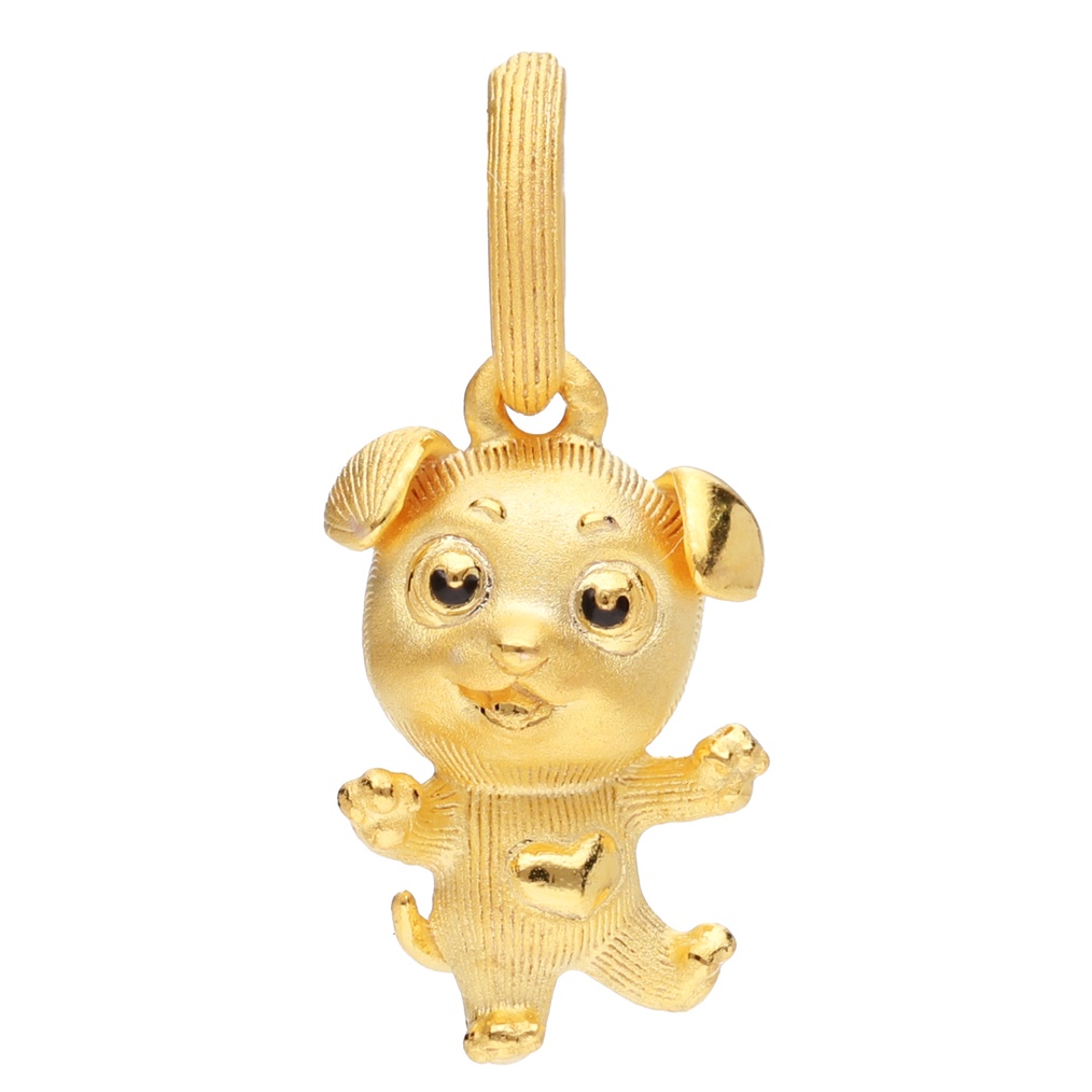 PRIMA Mặt Dây Chuyền Vàng 24K - BST Zodiac - Tuổi Tuất May Mắn - 111P1934