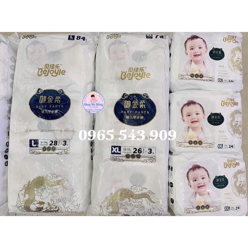 🍒Tã/Bỉm🍒 Bejoyle Plus Dán/Quần đủ size S102/M90//M90/L84/XL78/XXL72