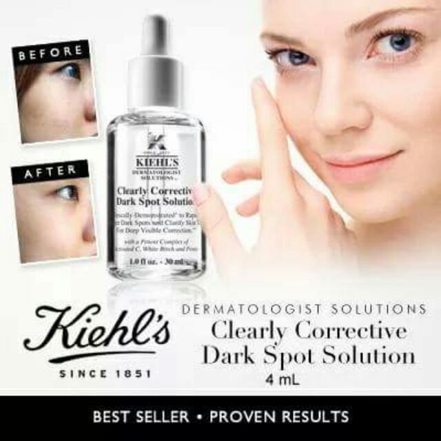Serum kiehl's. Nám, tàn nhang
