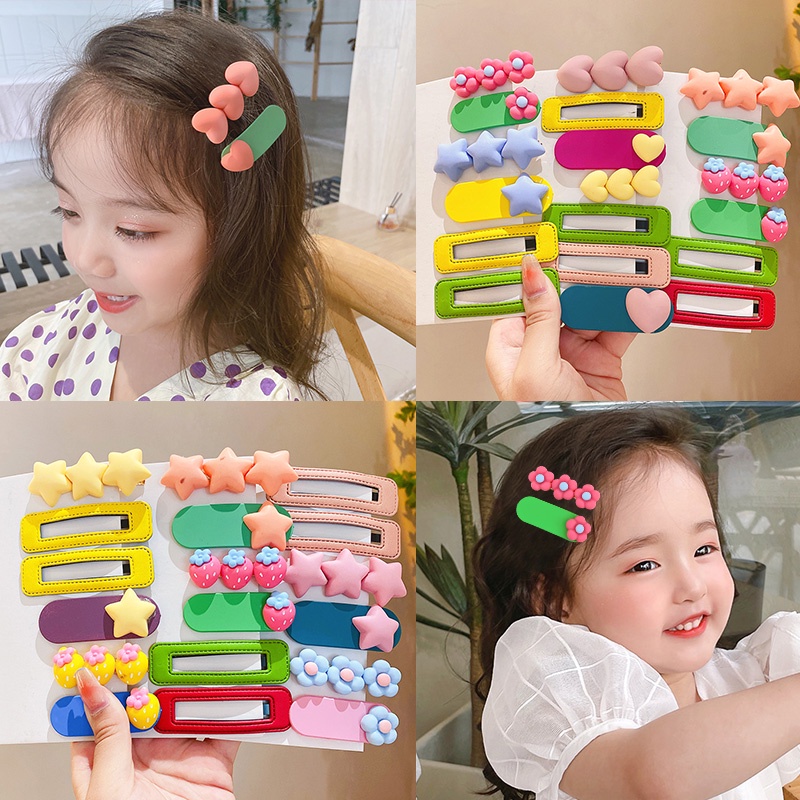 Kẹp Tóc Hoạt Hình Phong Cách Công Chúa Xinh Xắn Cho Bé Gái