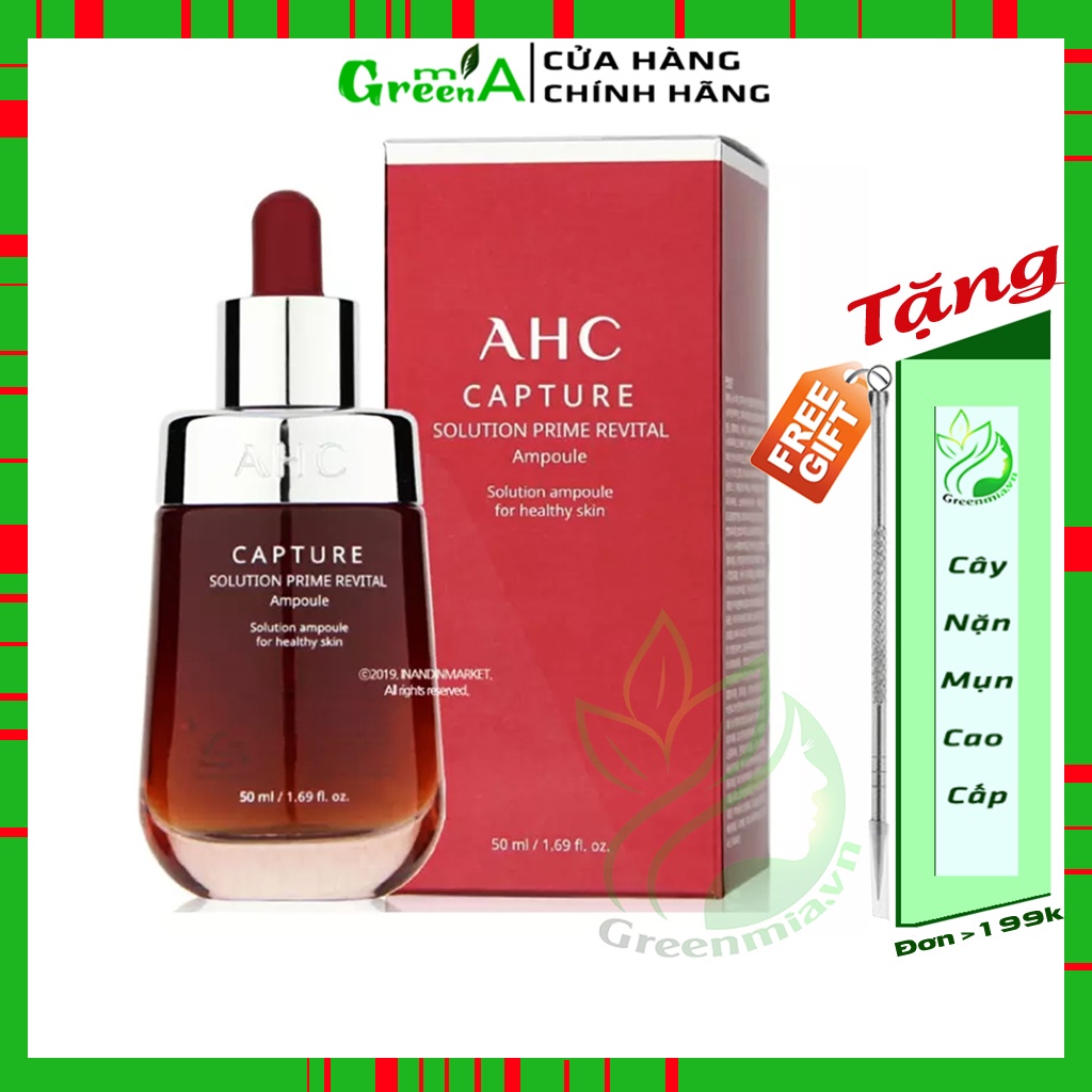 Serum Tinh Chất AHC Capture Solution Prime White Moist Revital Ampoule Dưỡng Trắng Cấp Ẩm [ MẪU MỚI NHẤT]