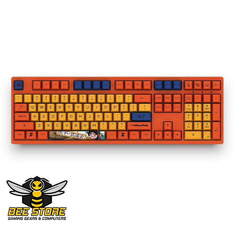 Bàn phím cơ AKKO 3108 Goku Dragon Ball Z | Hàng chính hãng bảo hành 12 tháng
