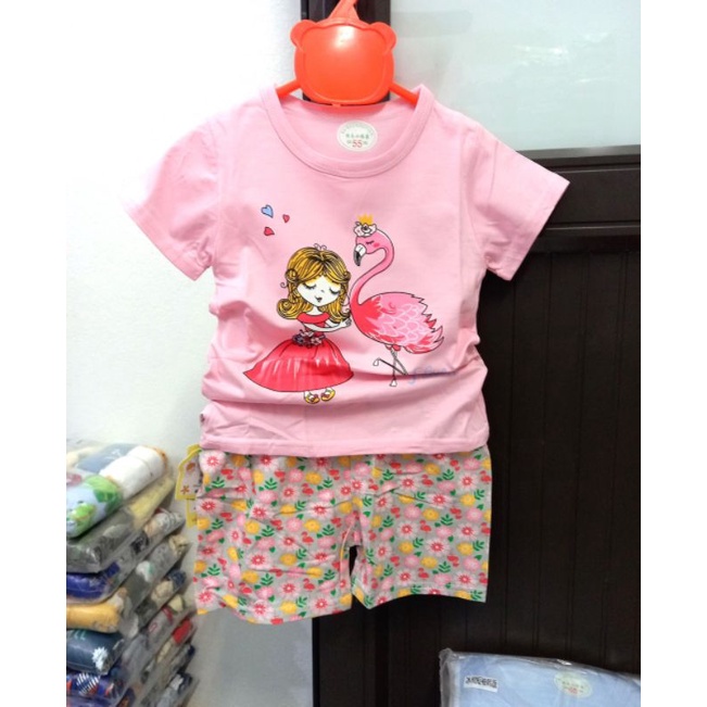 Chọn màuBộ xuất hàn Quảng Châu 8_40kg siêu đẹp mát cho bé gái