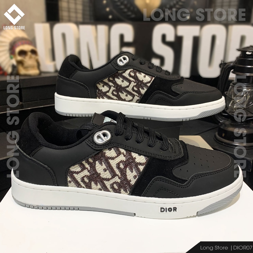 Giày thể thao nam đẹp sneaker đế cao chất da cao cấp tăng chiều cao 3cm LONGSTORE DIOR07