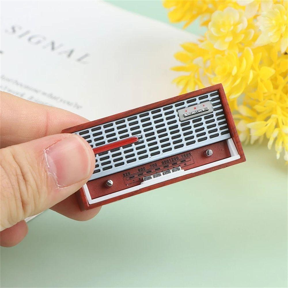 Radio Ghi Âm Tỉ Lệ 1: 12 Trang Trí Nhà Búp Bê