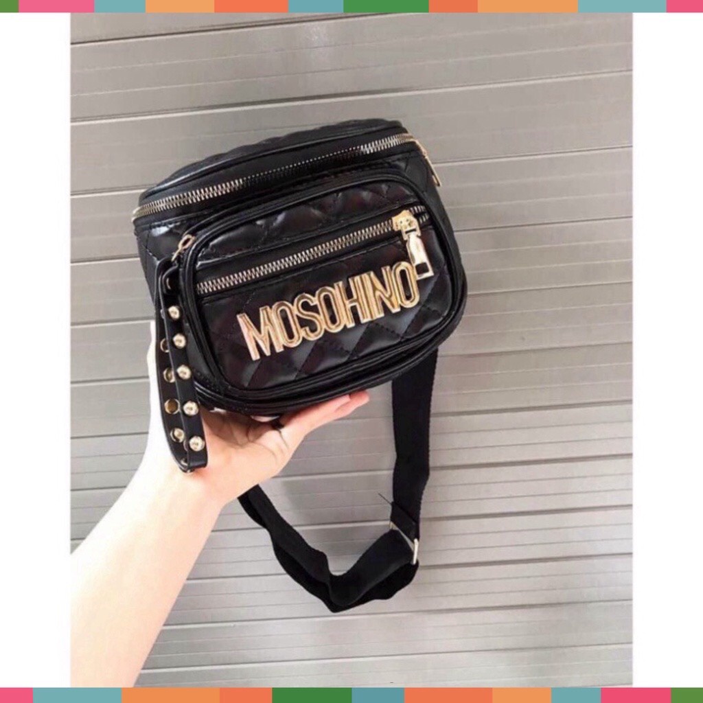 Túi Bao Tử T18 MosChiNoo Đen sz22 Cực Xinh [ Shop Trần Phương Store ]
