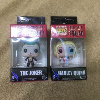 Móc khoá Funko Joker và Harley Quinn SS
