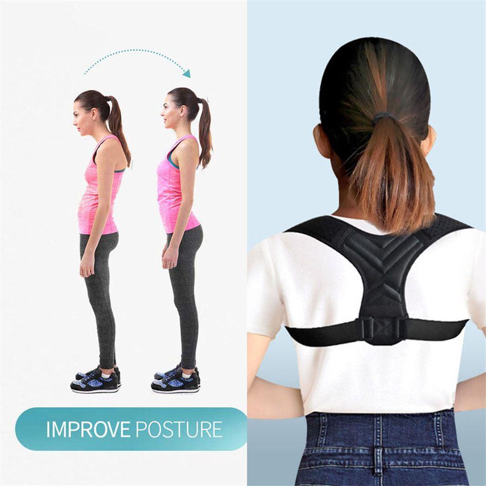 MUVAKO Đai Đeo Điều Chỉnh Tư Thế Lưng Tiện Lợi