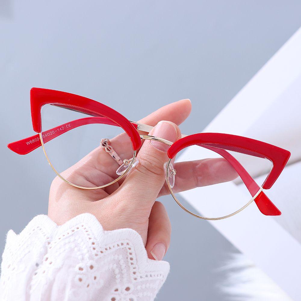 LAY Kính Mát Gọng Kim Loại Chống Ánh Sáng Xanh Cho Nam Nữ