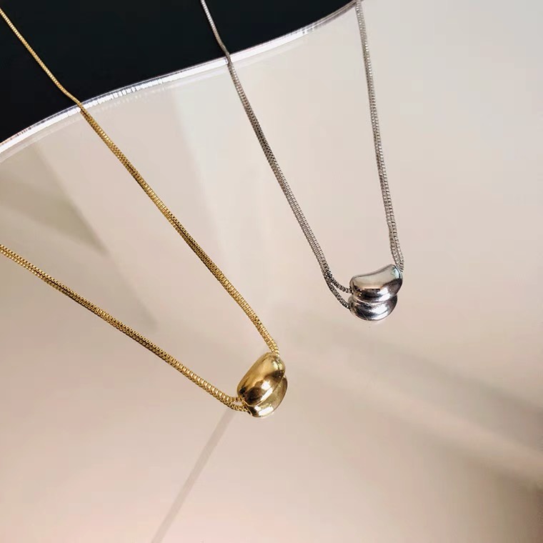 Dây chuyền, vòng cổ mặt hạt đậu may mắn NL040 Leace.accessories